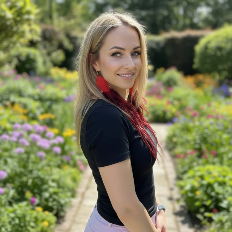 Kolczyki z piór Karmazynowy Blask Zuzzo