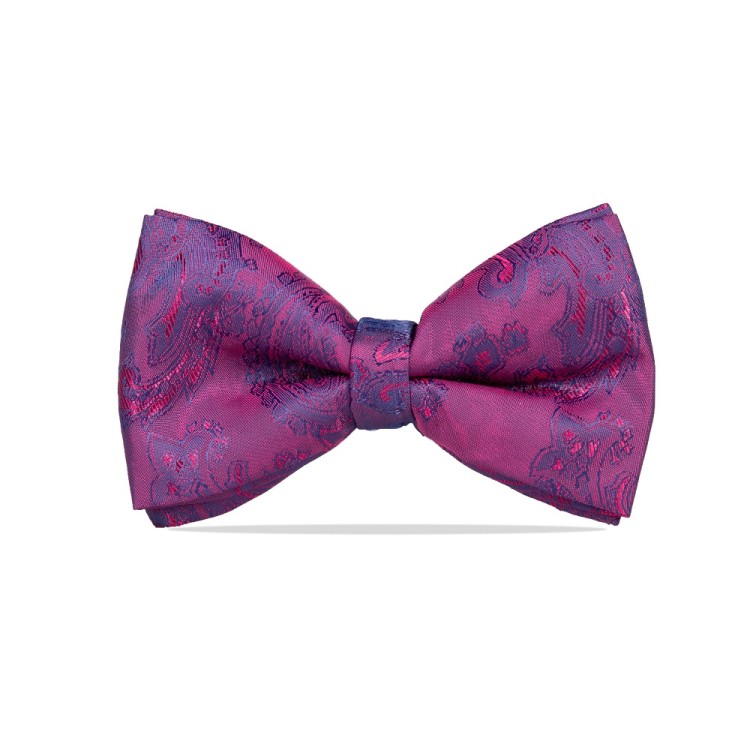 mucha męska fioletowa