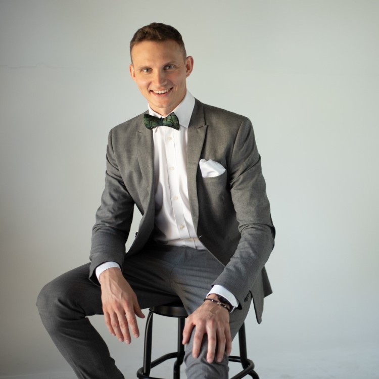 Mucha męska z piór naturalnych bażanta